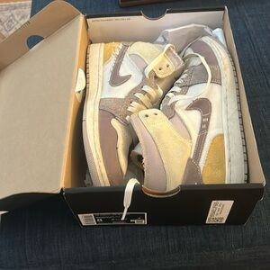 Nike Jordan 1 Mid SE Craft Taupe Haze Tan Beige DM9652-102 Sneakers Mens 8